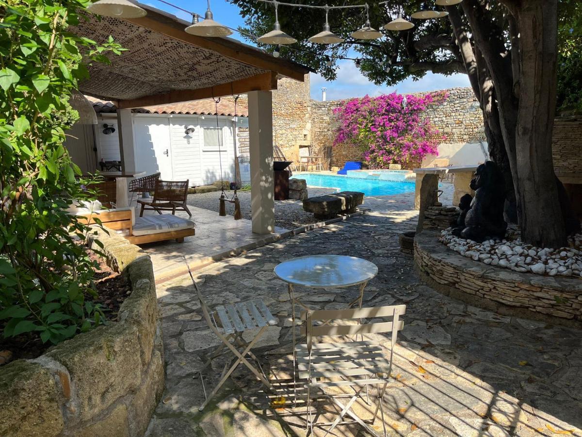 Casa Angel -Bohemian Villa With Swimming Pool And Air Conditioning! Vauvert Bagian luar foto