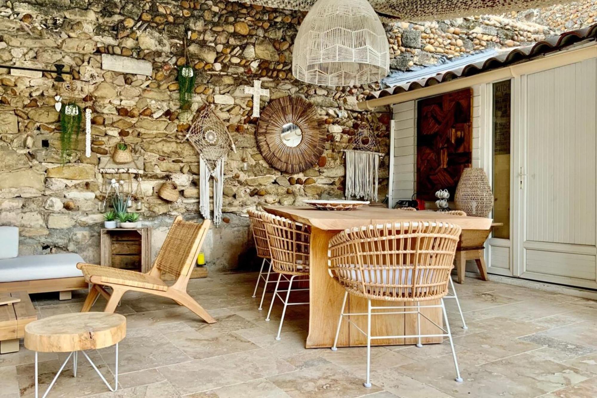 Casa Angel -Bohemian Villa With Swimming Pool And Air Conditioning! Vauvert Bagian luar foto