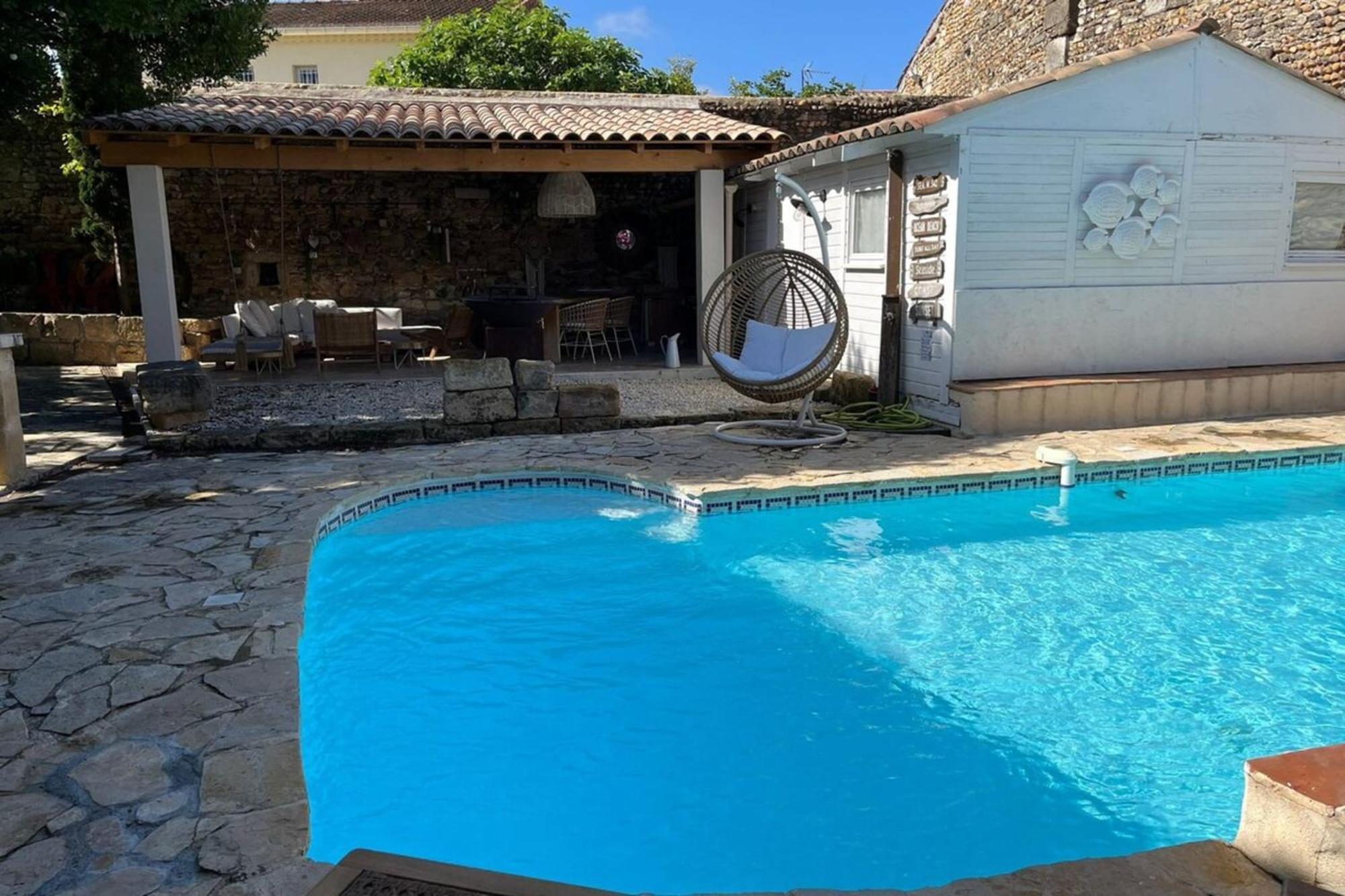 Casa Angel -Bohemian Villa With Swimming Pool And Air Conditioning! Vauvert Bagian luar foto