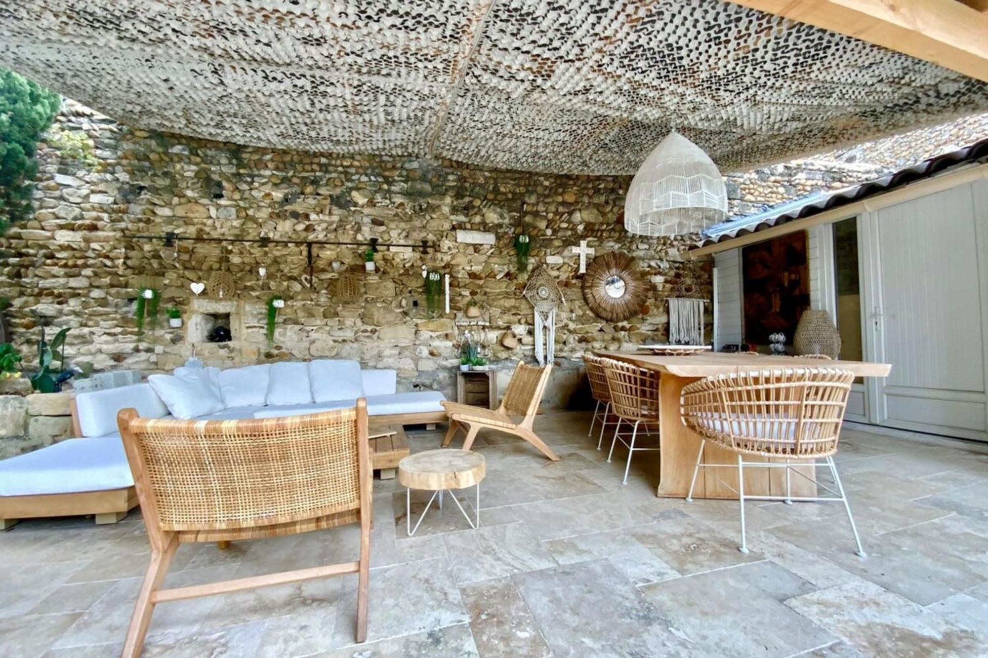 Casa Angel -Bohemian Villa With Swimming Pool And Air Conditioning! Vauvert Bagian luar foto