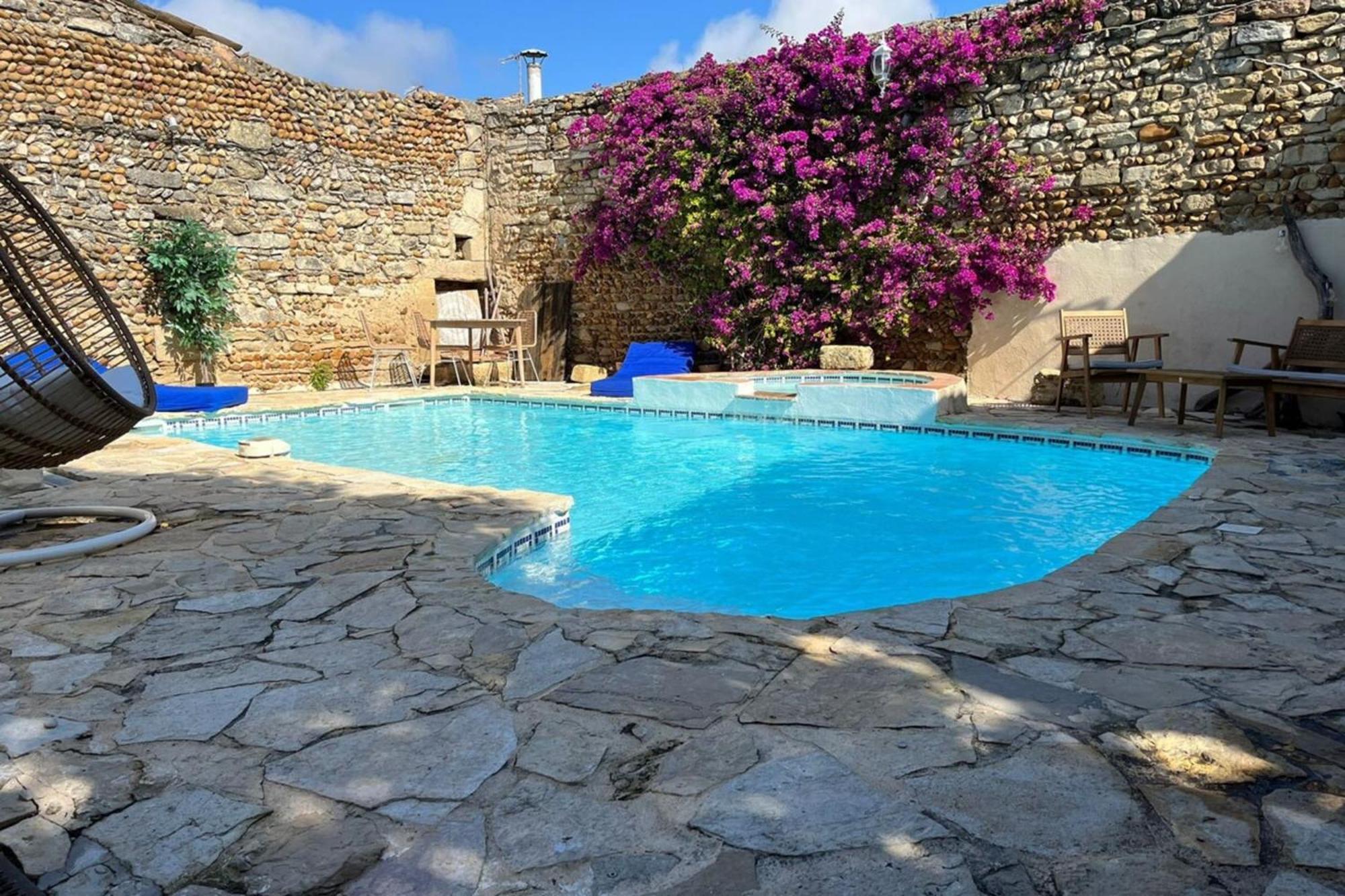Casa Angel -Bohemian Villa With Swimming Pool And Air Conditioning! Vauvert Bagian luar foto
